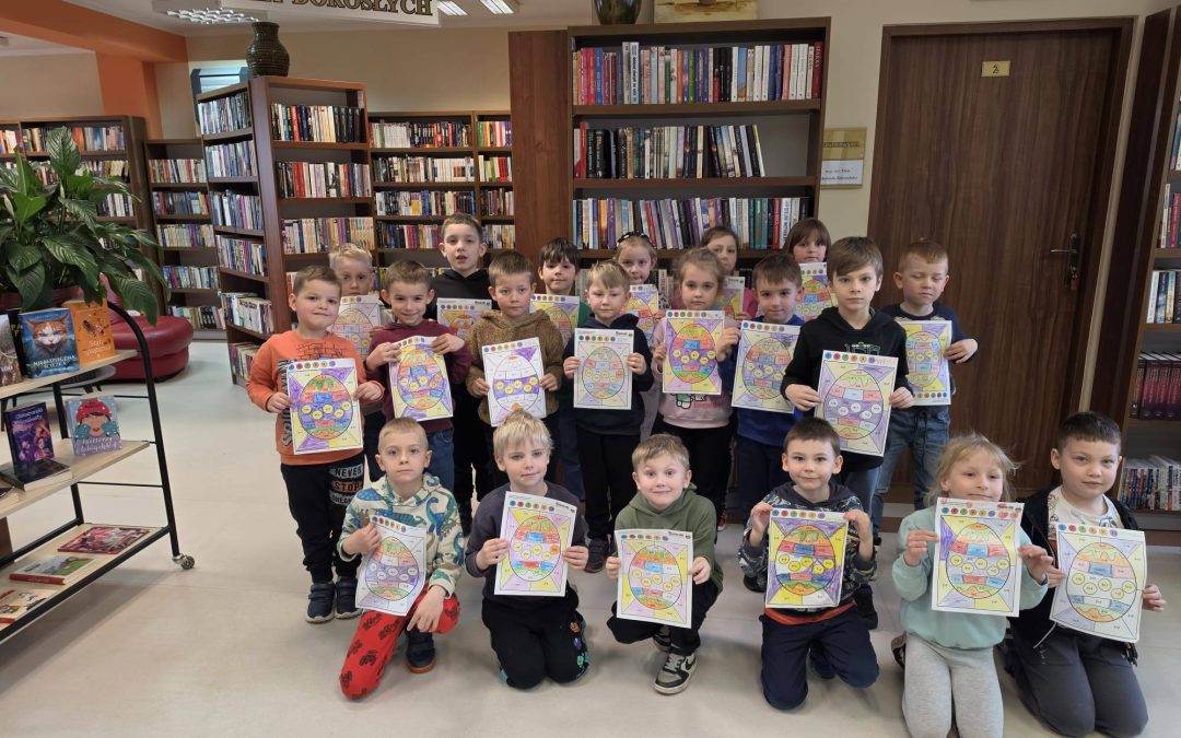 Grupa Muchomorki – Odwiedziny w bibliotece