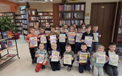 Grupa Muchomorki – Odwiedziny w bibliotece