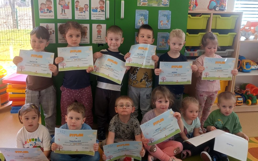 Podsumowanie projektu „Senso Wiosna” w grupie Jagódki