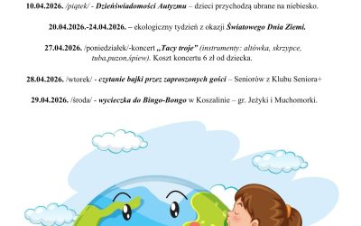 Zajęcia dodatkowe – Kwiecień 2026