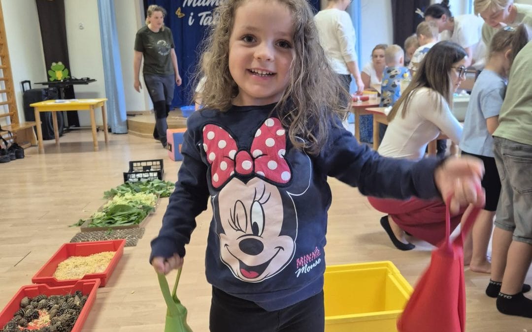 Zajęcia sensoryczne w naszym przedszkolu