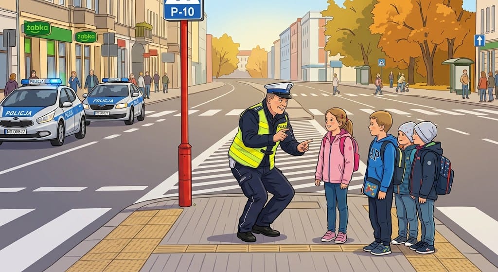 Bezpieczny przedszkolak – spotkanie z policjantem.