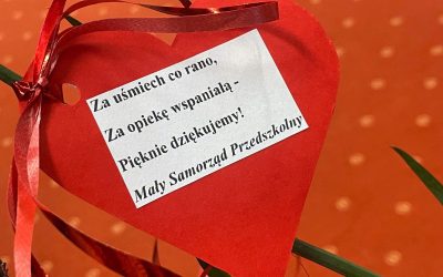 Niespodzianka Małego Samorządu Przedszkolnego