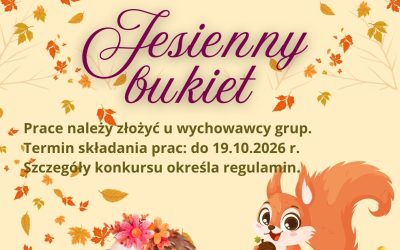 Jesienny Bukiet – konkurs plastyczny